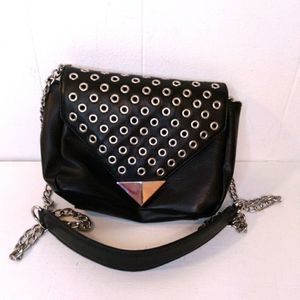 Small Black/Silver Purse